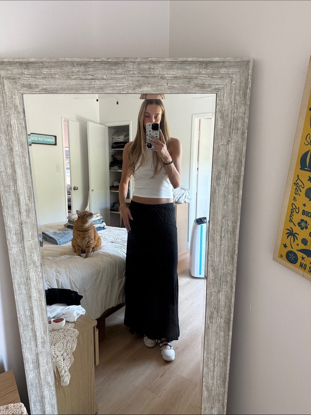 Studio M Black Maxi Skirt - Simple Everyday Style